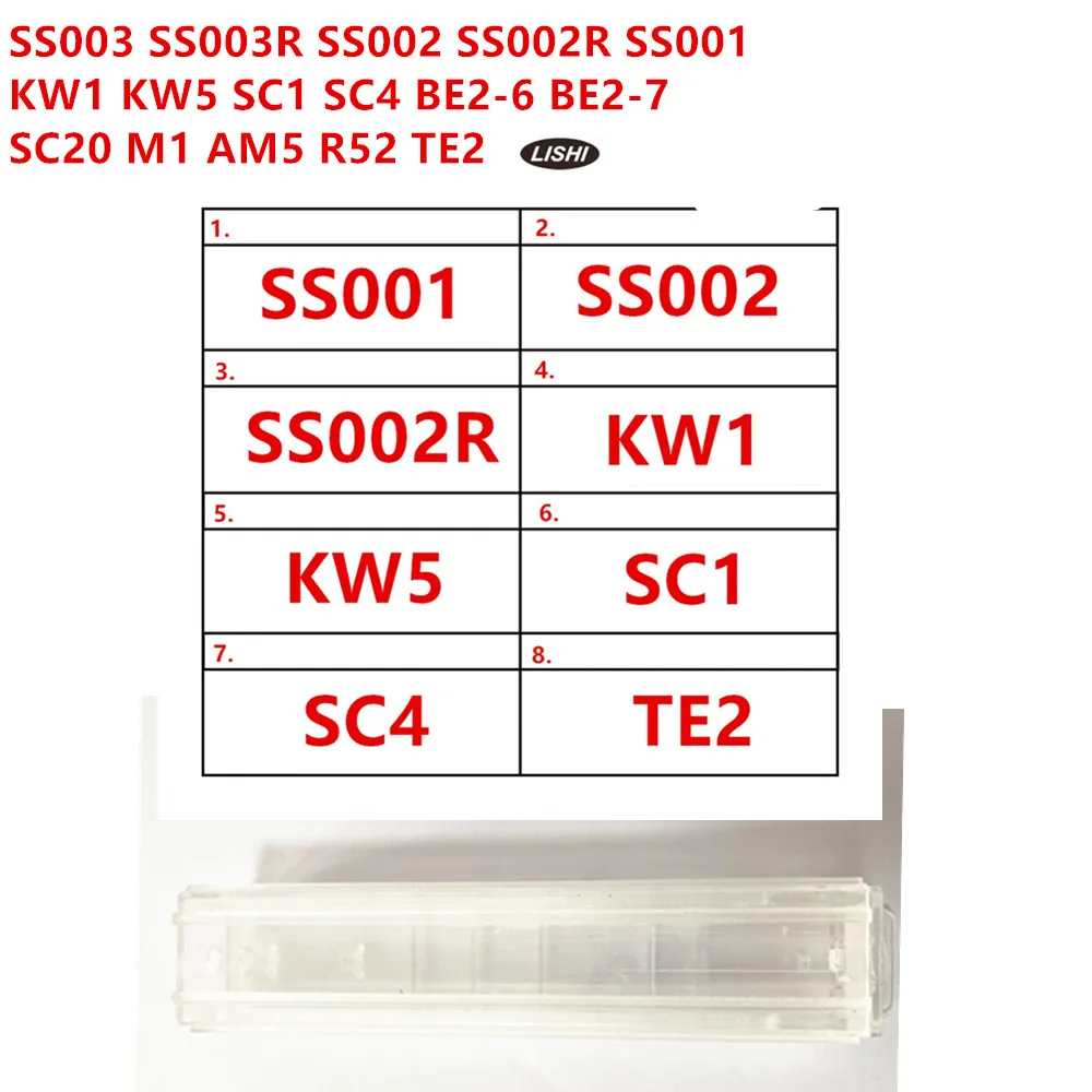 repair TOOL Lishi 2 IN 1 tool SS003 SS003R SS002 SS002R SS001 KW1 KW5 SC1 SC4 BE2-6 BE2-7 SC20 M1 AM5 R52 TE2