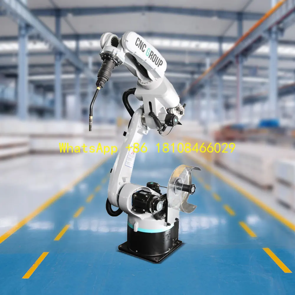 Hochpräziser automatischer 6-Achsen-Neuer Handschweißroboter mit dem Schweißgerät und dem Controller-Schweißroboter