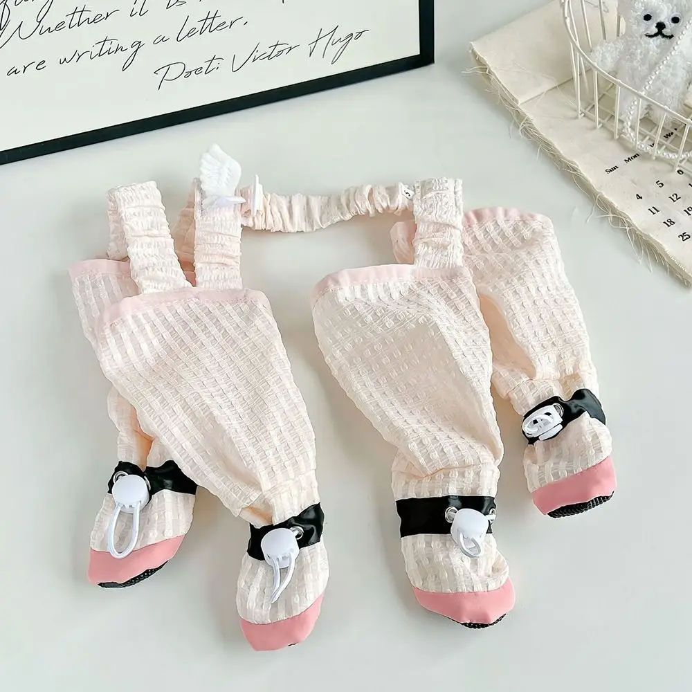 

Полная защита ног, прогулочные брюки для домашних животных, пыленепроницаемые регулируемые леггинсы для ботинок для собак, противоскользящие брюки для четвероногих собак