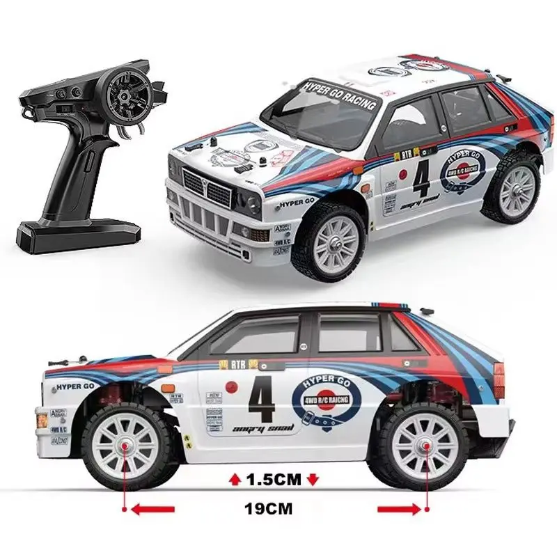 MJX Official Licensed 14302 RC Car Brushless Motor High Speed Drift Rally Car Flat Run Racing Vehicle Professional Toys Gift