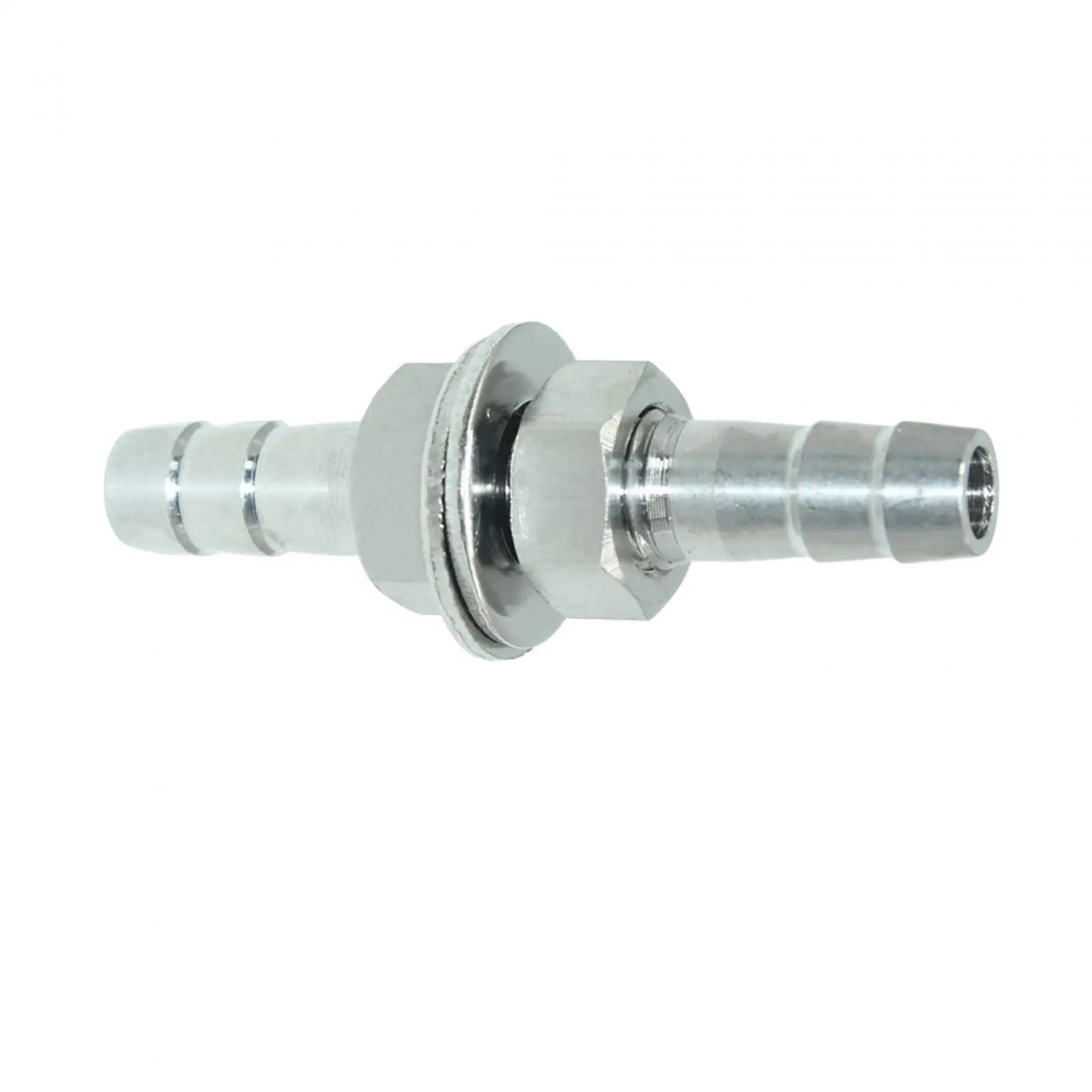 

Reinforced 1/4 Inch Hose Barb Bulkhead Stainless Steel Fitting Coupler for Home Brewing Fuel Air Hose
