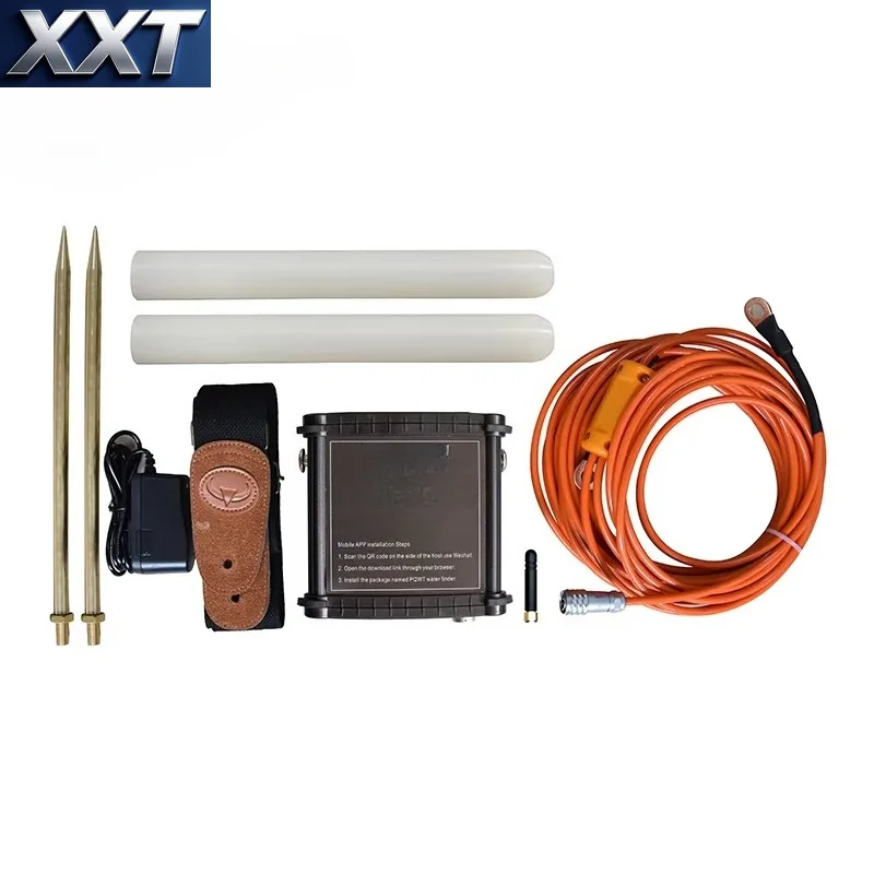 Portable Geophysical Groundwater Search Instrument 100M Depth Underground Water Locator With Mobile Phone Data Display Function