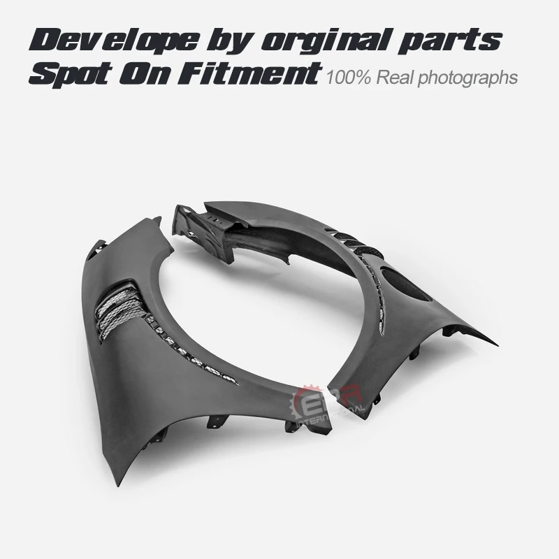 لـ Porsche 981 Cayman RS Type Front Vented Fender [981 Cayman RS Fender، Porsche RS Type Fender]