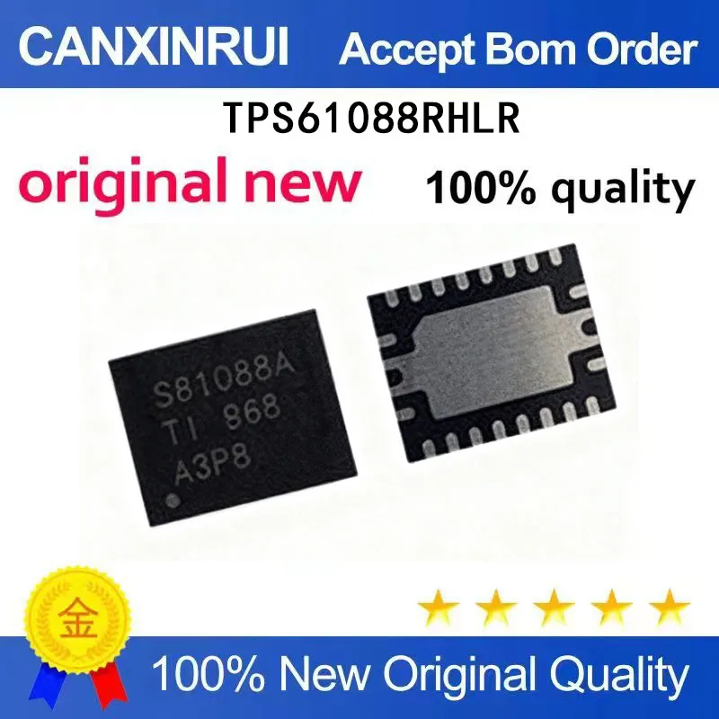 (5-100 Pieces) New TPS61088RHLR silk screen printing S61088A switch regulator QFN20 spot chip IC
