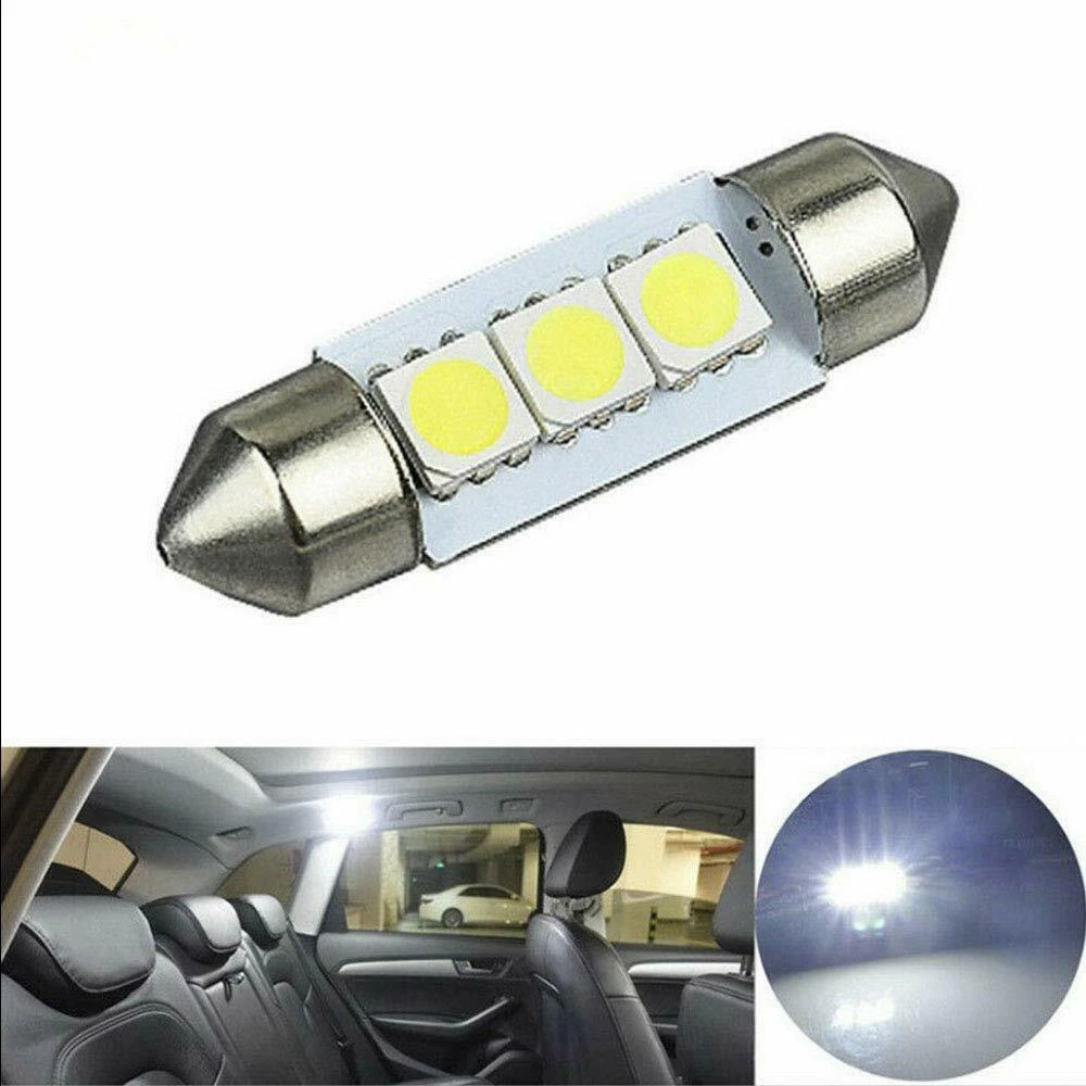 14  orted LED Car Interior Inside Light  e Trunk Map License Plate Lamp Bulb image 5