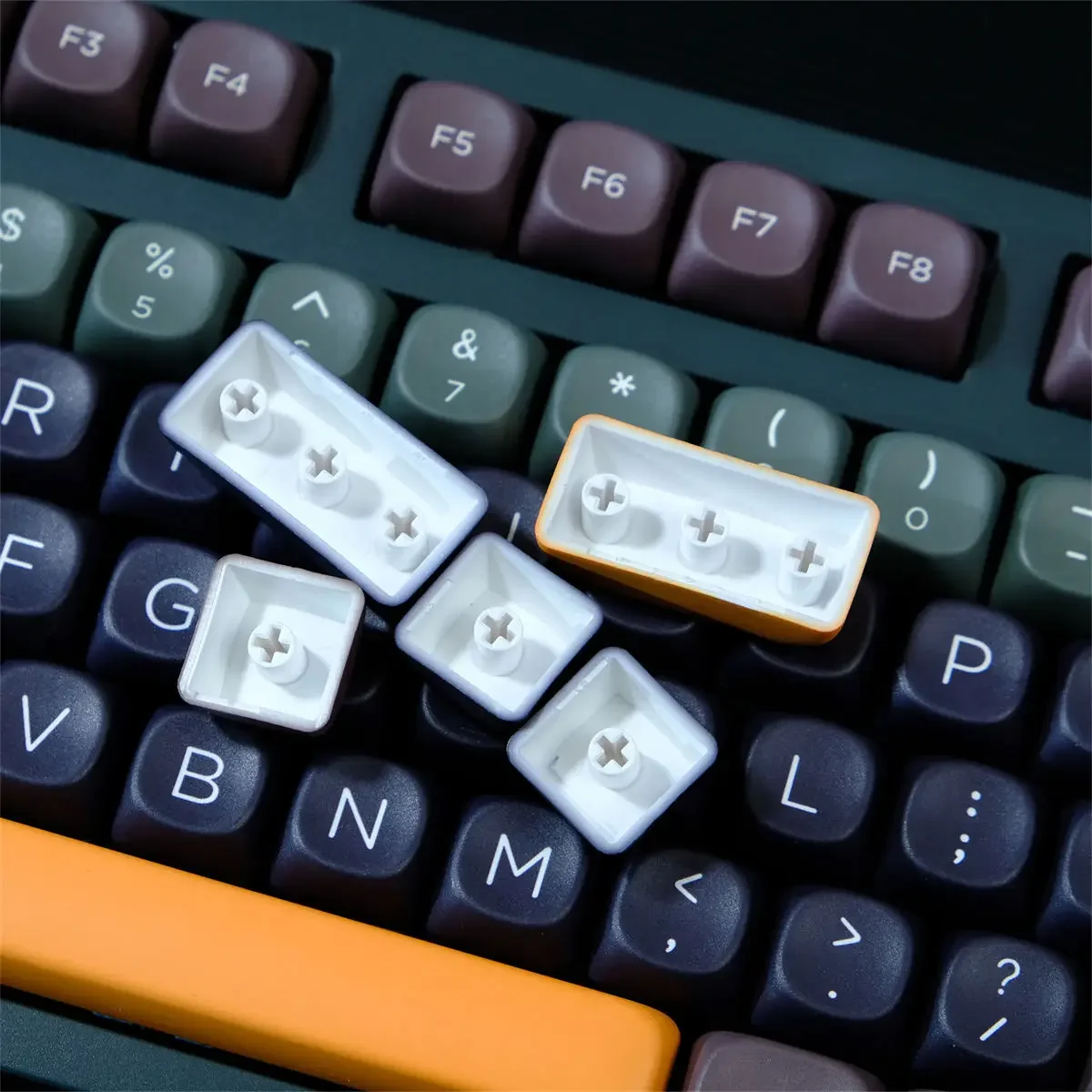 Ressonância, Keycap PBT MOA Tampa de teclado mecânico altamente sublimado