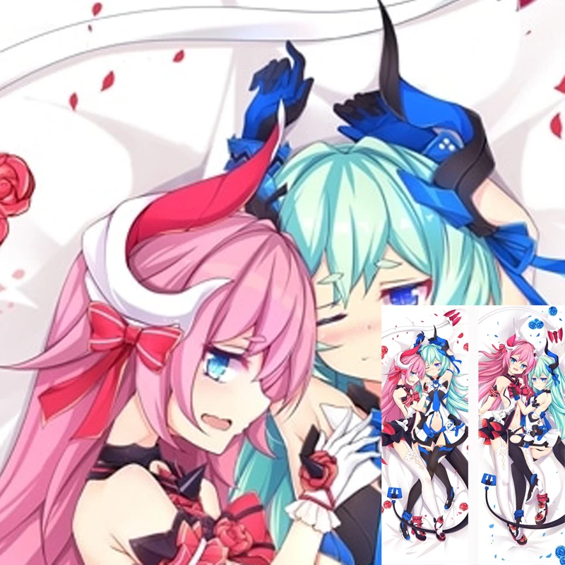 

Anime Dakimakura Pillow Rozaliy 2-Side Print Pillowcase Hugging Body Cushion Cover Otaku Waifuristmas Decoration