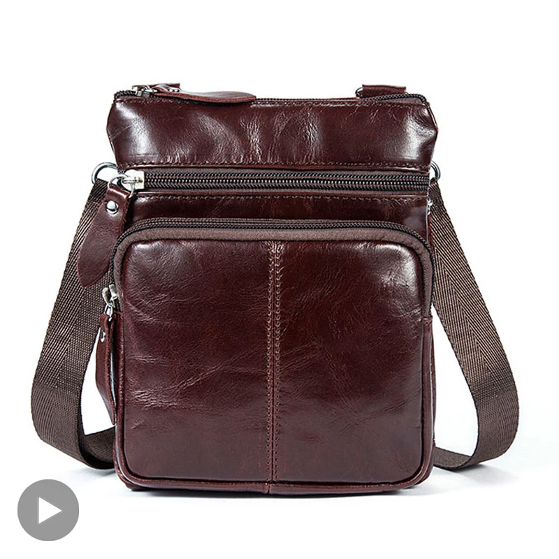 Torba na ramię damska torba męska Crossbody prawdziwej skóry praca w biurze teczka biznesowa na torebkę męskie Portafolio Retro 2020
