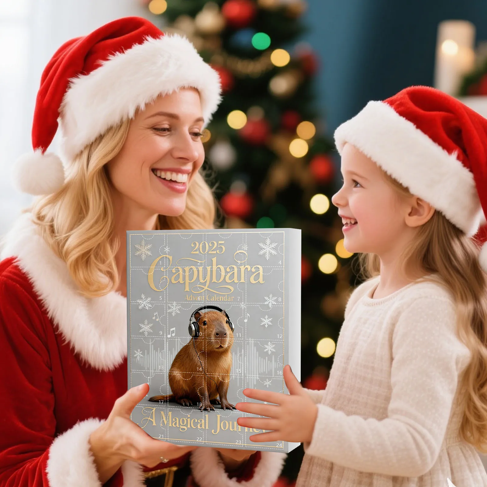 الموقت تقويم القدوم تشريح عيد الميلاد العد التنازلي قلادة تحتوي على 24 المعلقات الاكريليك مناسبة لمختلف الحفلات Wg1600