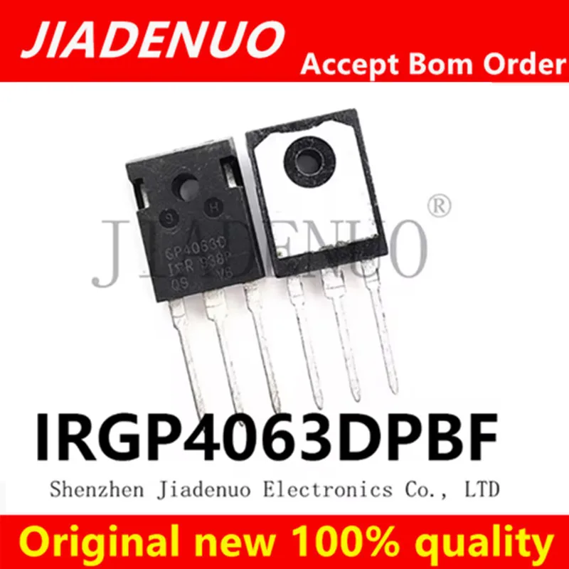(1-2pcs)100% Original New IRGP4063DPBF GP4063D TO-247 Chipset