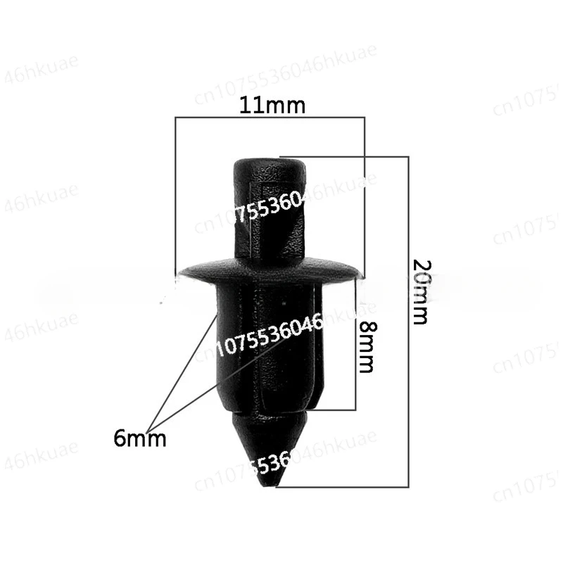 Suitable for Motorcycle Piercing Nail Buckle/arrow Buckle/suitable for 6mm Aperture