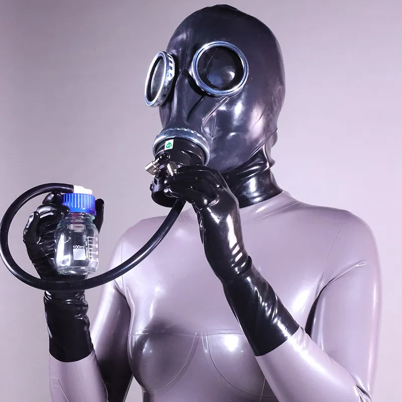 Used for Gas Mask Breathing Control, Negative Pressure Bottle, Rubber Breathing Control Accessories