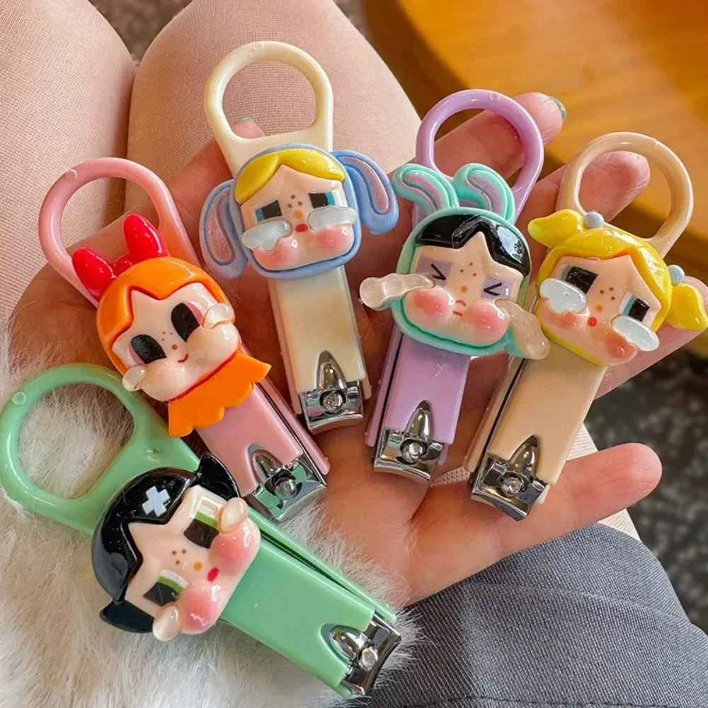 

Cute crybaby cherry Nail Clippers, small and portable nail care tool, household stainless steel nail clippers, nail art tools