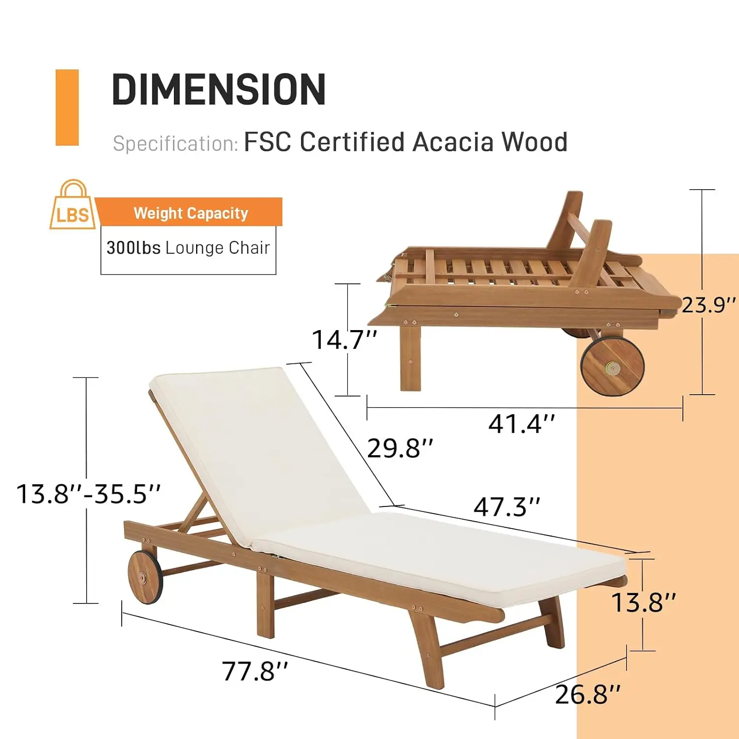 Thumbnail 2 - #21 Best Rated Adjustable Sun Loungers to Buy in 2026