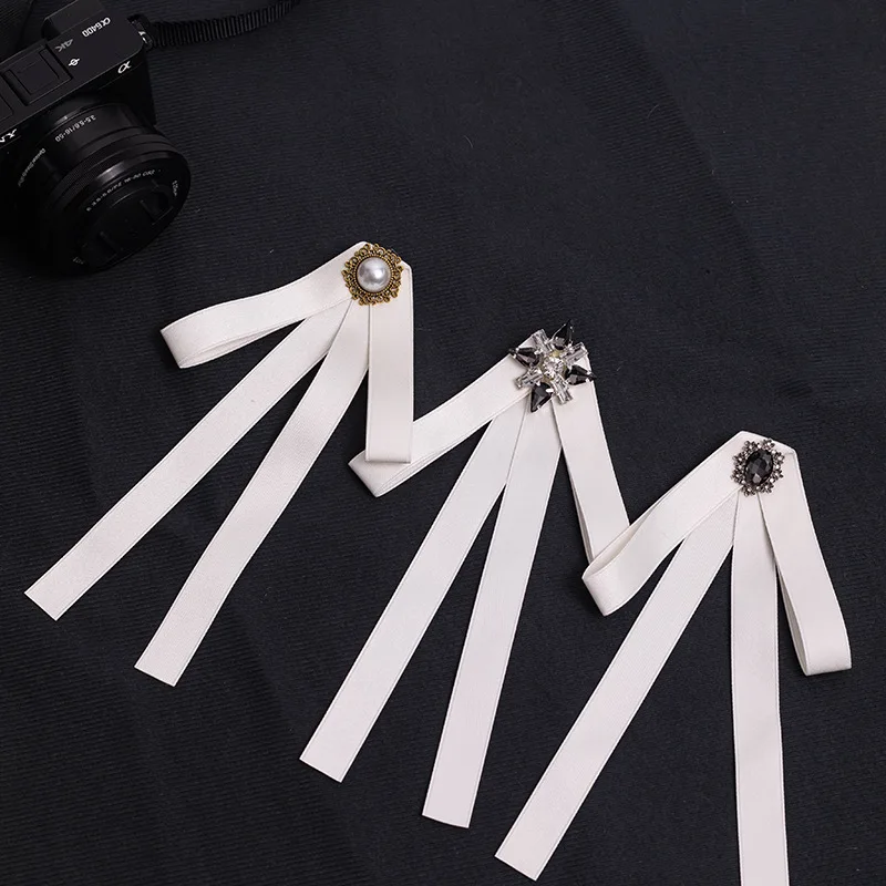 New Autumn Solid Color Lace-up Bow Ruffle Design Shirt For Women Vintage Long Sleeve Blouse White Shirt Autumn Female Clothing