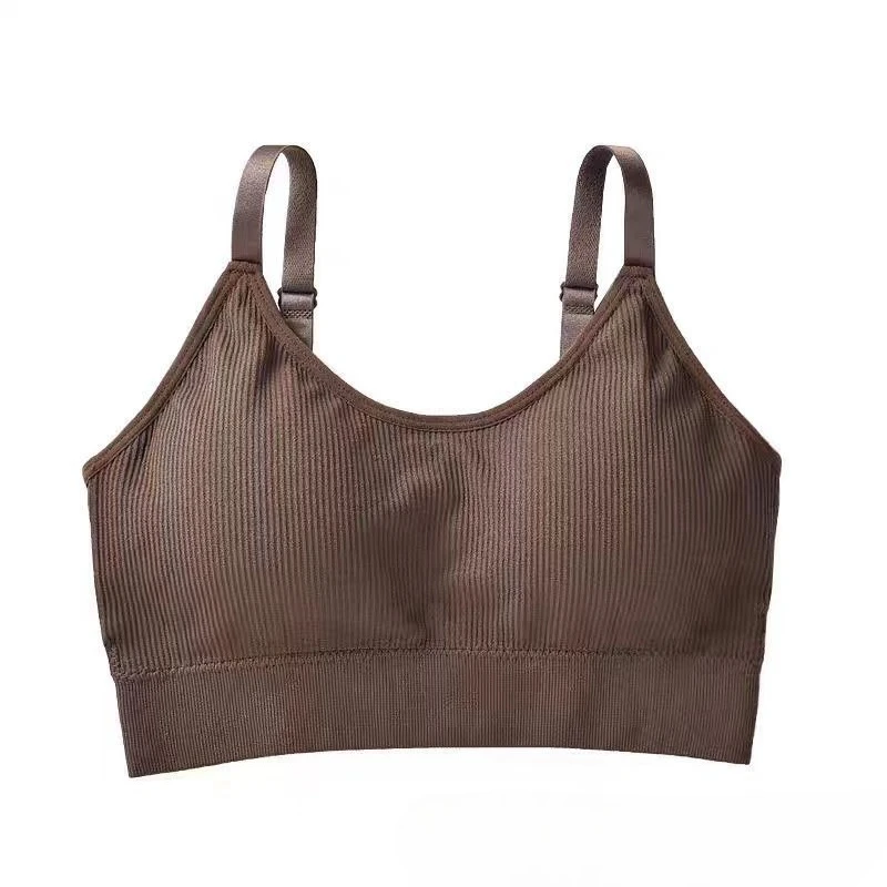 مثير الملابس الداخلية النساء جمع لا الصلب حلقة الملابس الداخلية الصدرية صديرية دائرية ملفوفة الصدر الجمال الظهر النشاط القطن قسم رقيقة صديرية دائرية #6