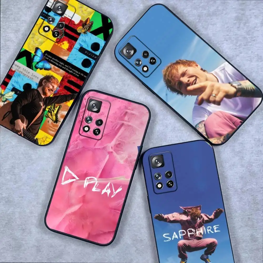 

E-Ed Sheeran PLAY Azizam Phone Case For Samsung S 25,24,23,22,30,21,10,9,Ultra,Plus,Lite,FE,4,5G Black Soft Case