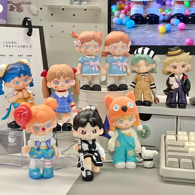 

DORA Keep Strangers Away Series 2 Blind Box Toys Kawaii Anime Action Figure Caixa Caja Surprise Mystery Box Dolls Girls Gift