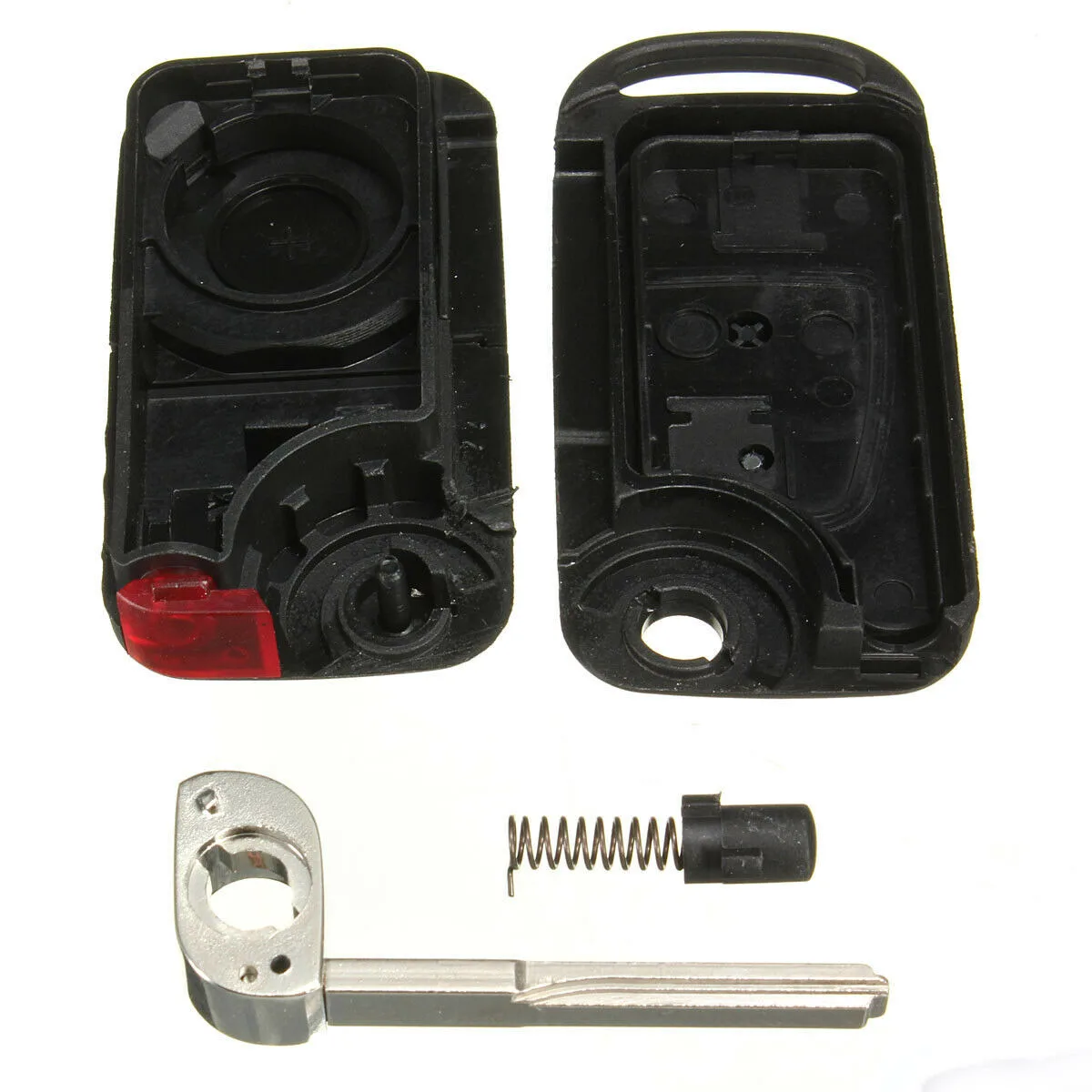 Funda de llave remota con tapa de 2 botones, hoja HU64 FOB para A C E S W168 W202