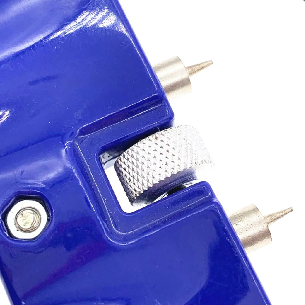 Two-Jaw Watch Back Case Opener Blue Portable Durable Tool Compact for Watchmaker Repair Watch Back Case Opener