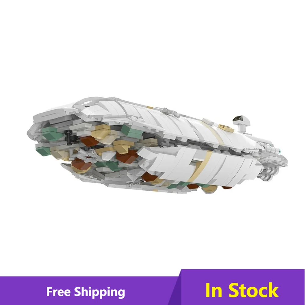 MOC-66706 GR-75ขนส่ง Rebel Army Space-เรืออาคารบล็อกชุด Space Wars Airship อิฐ Battle เรือของเล่นเด็กของขวัญ