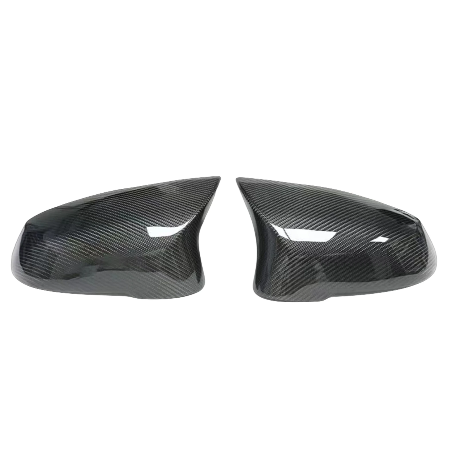 2PCS Rearview Mirror Cover Exterior Rear View Cap Replacement Shell For BMW X1 U11 U12 2023 2024