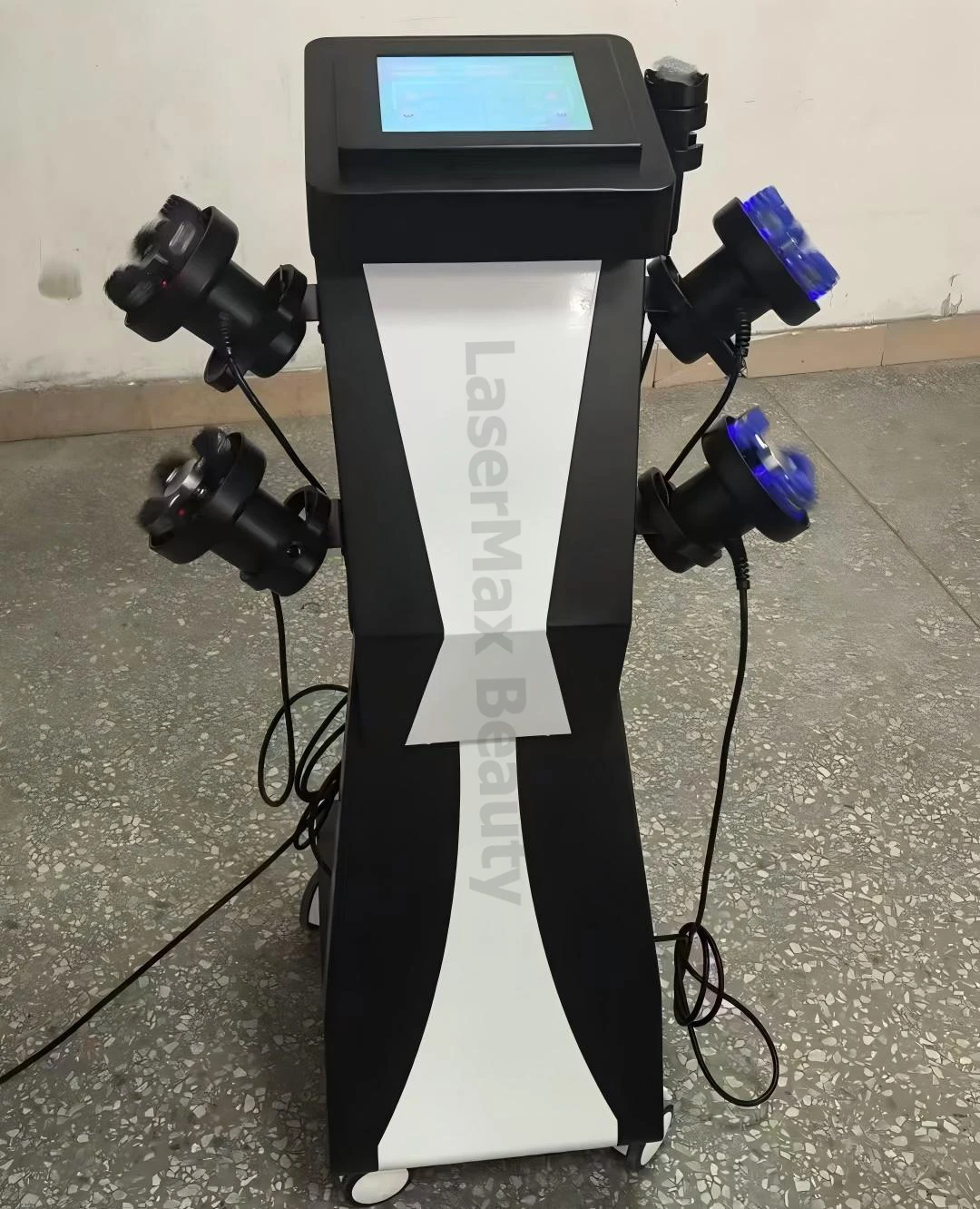 Body Slimming Roller Vibration Massager Machine Fitness Inner Roller 360 Vibrating Massager Machine Anti Cellulite Fat Removal