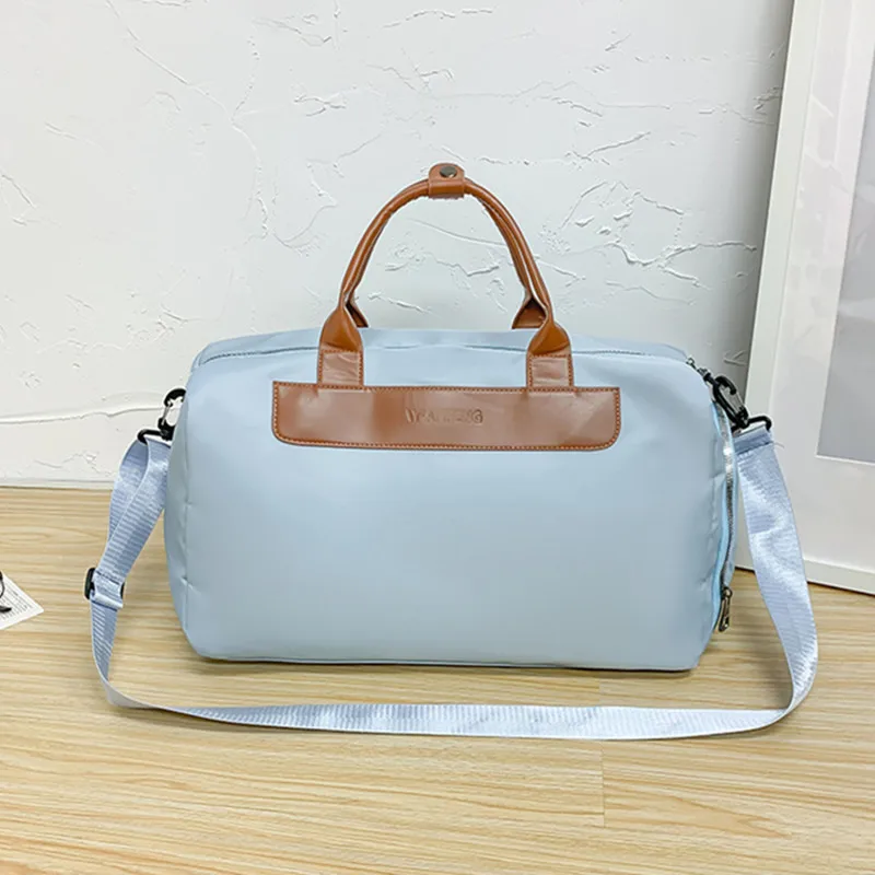 

Leisure Travel Bag Dry Wet Separation Lightweight Luggage Storage Bag Independent Shoe Compartment Swimming and Fitness Bag