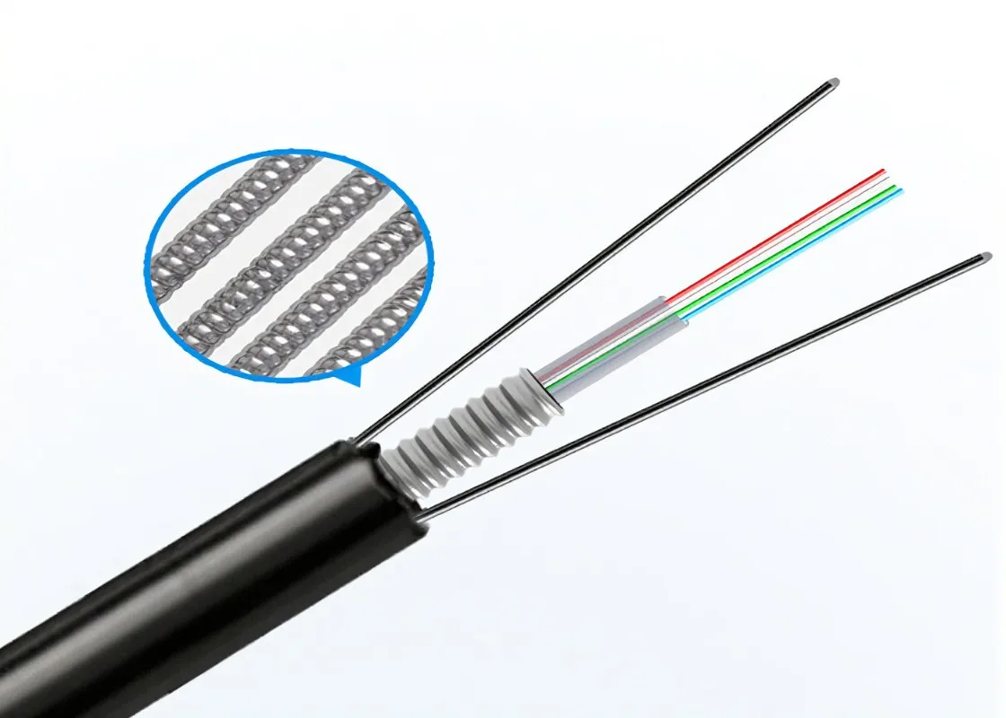 GYTXW Fiber Optic Cable 2 4 6 8 12 Core Single Mode G652D Fiber Optical Cable Manufacturers