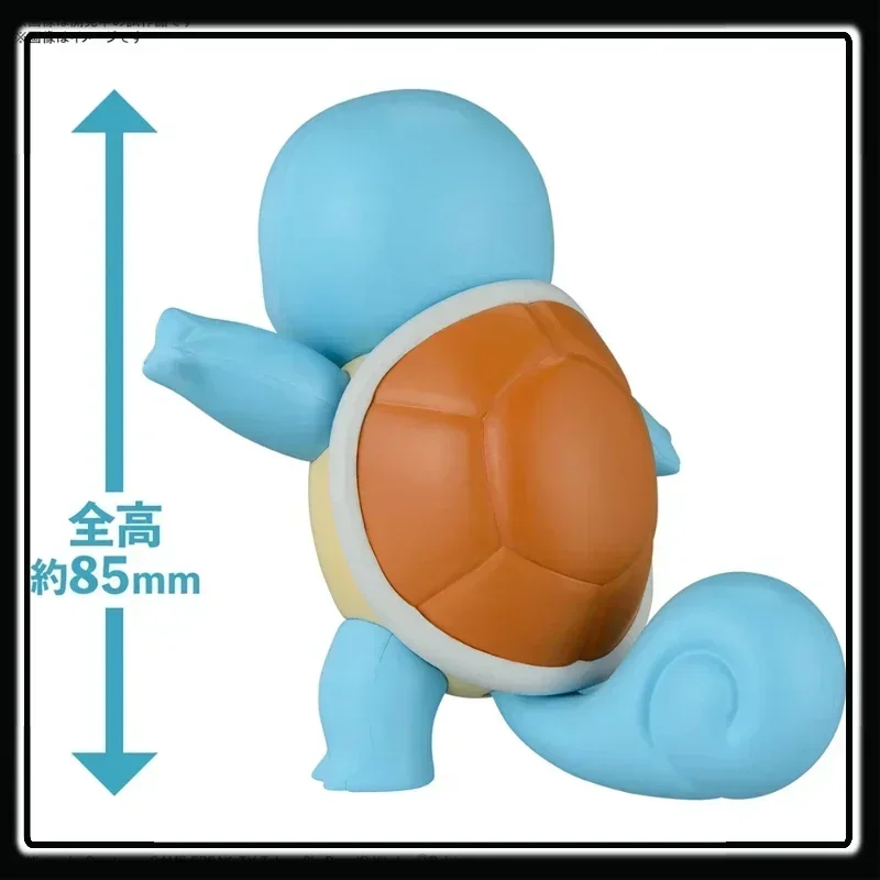 ในสต็อกอะนิเมะ BANDAI Pokemon Plamo ชุด Quick Squirtle Action Figure Assembly สะสมเครื่องประดับของเล่นของขวัญ BB