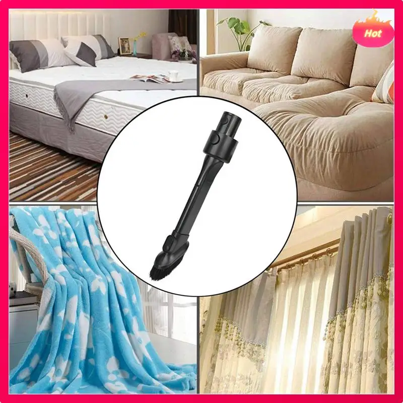 

ABYP 2X Vacuum Cleaner 2-In-1 Nozzle Brush Replacement For Dreame V8, V9, V10, V11, V12, T10, T20, T30 Crevice Tool Brush