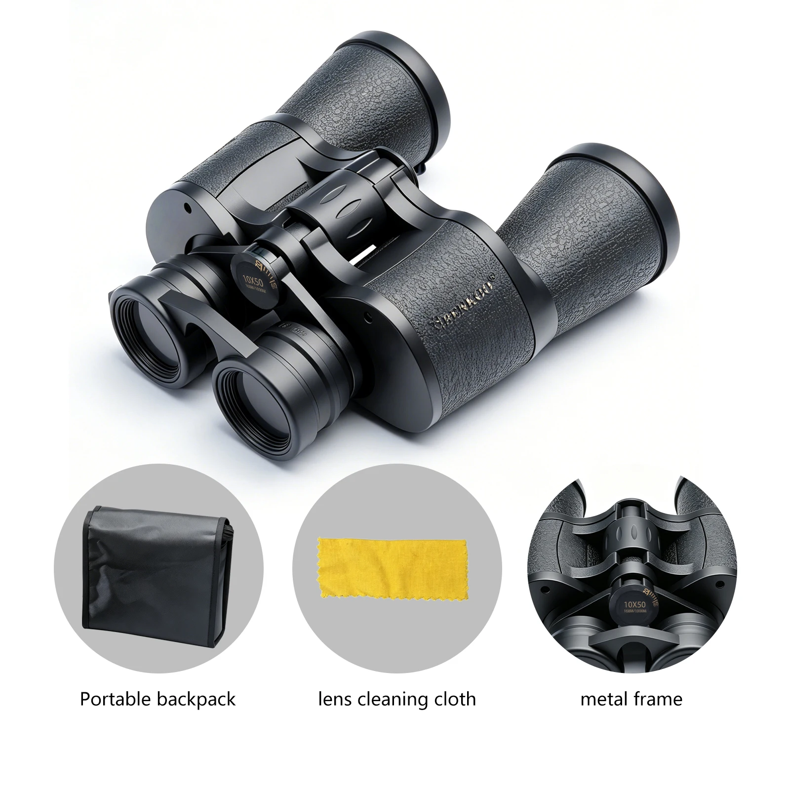 

10X50 1000m Long Lang Telescope Powerful Binoculars Waterproof for Bird Watching Outdoor Viewing Hunting Concerts