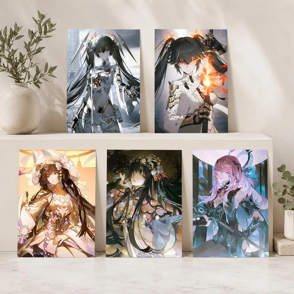 Video Game P-Punishing Gray Raven Poster Durable Painting Canvas Poster Wall Hanging Home Interior Decoration Art Mural Gift