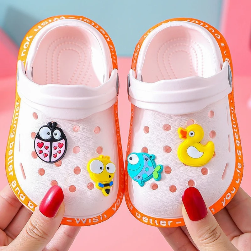 Child Summerbeachslippers2026new Classic Cute Newborn Softsoledshoe Casual Baby Anti Sliphome Babysandalschild Versatile Slipper