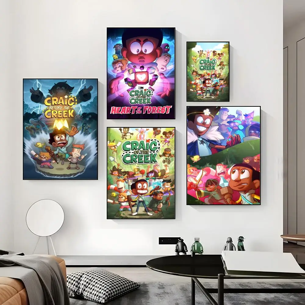Anime C-Craig Of The Creek Poster HD Paper Print Home Living Room Bedroom Entrance Bar Cafe Art Painting Decoration