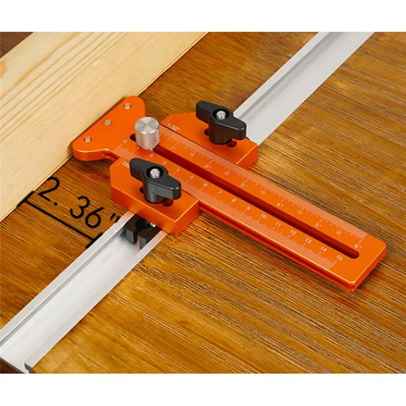 [NEWA76K!】 Thin Rip Jig Guide For Table Saw With 3 Pulleys, Woodworking Tool For Making Repetitive Narrow Strip Cuts