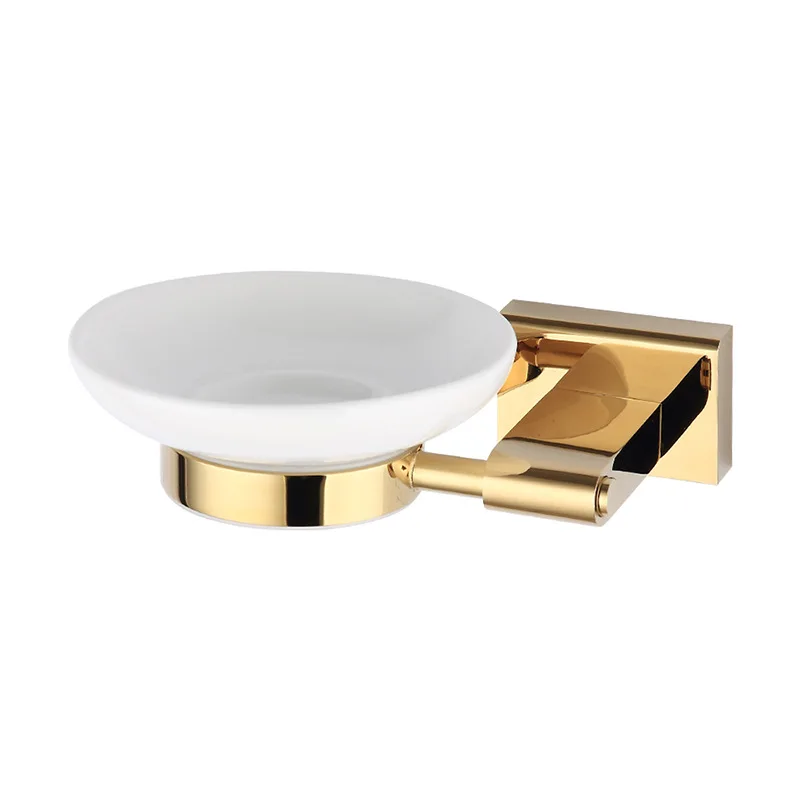 Luxury Golden Bathroom Accessories Set Stainless Steel Bathroom Hardware Set