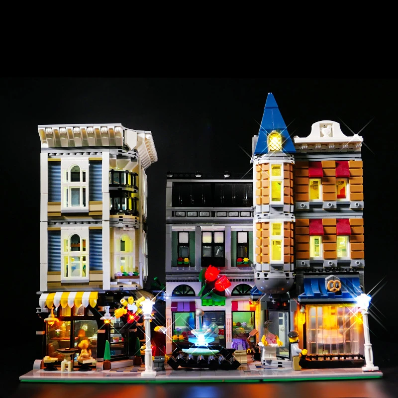 

Not Included Building Blocks LED Light Kit For Assembly Square 10255 DIY Toys Gift Only Lighting Set