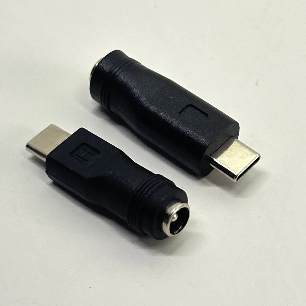 Micro USB /Type C / MINI USB Male to 5.5 x 2.1 mm DC Female Plug Power Charger Adapter DC Power Jack Converter