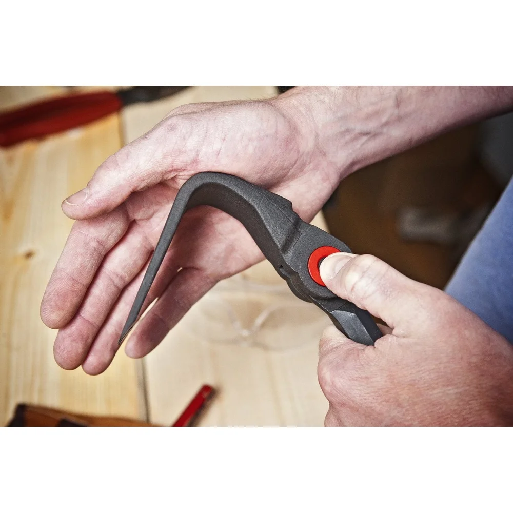 Barra di leva da 30 pollici con fessura per chiodo a testa angolata Rotazione di 180 gradi Blocco a 16 posizioni Durevole superficie sorprendente Controllo confortevole