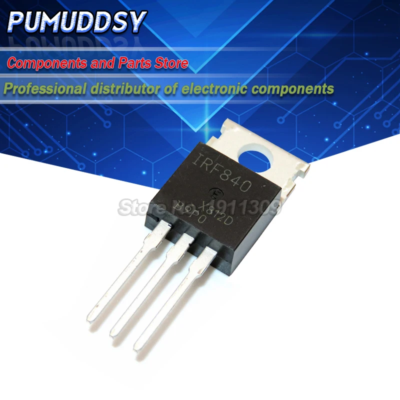 10PCS IRF840 TO-220 IRF840PBF TO220 MOSFET N-channel 8A 500V IC