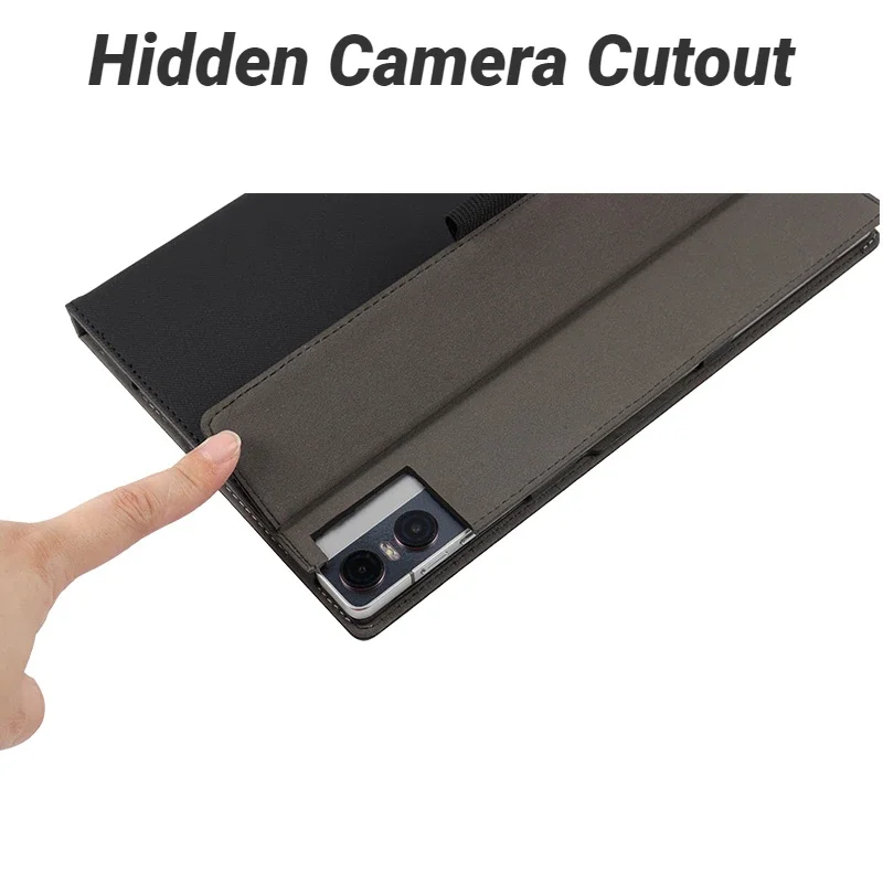 Folio PU Leather Stand Funda For Digma Pro HIT 18 Case 10.51" Tablet PC Magnetic Cover with Hand Strap