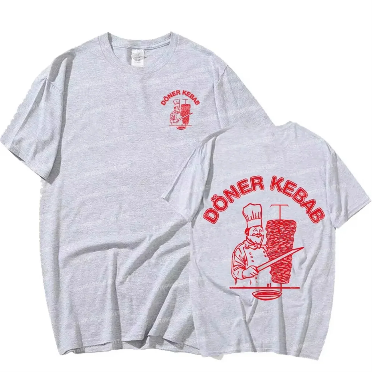 New Doner Kebab T Shirt Graphic Kid T-shirt Men Cotton Oversized T-Shirts Gothic Harajuku Summer Unisex Women Tshirt Streetwear
