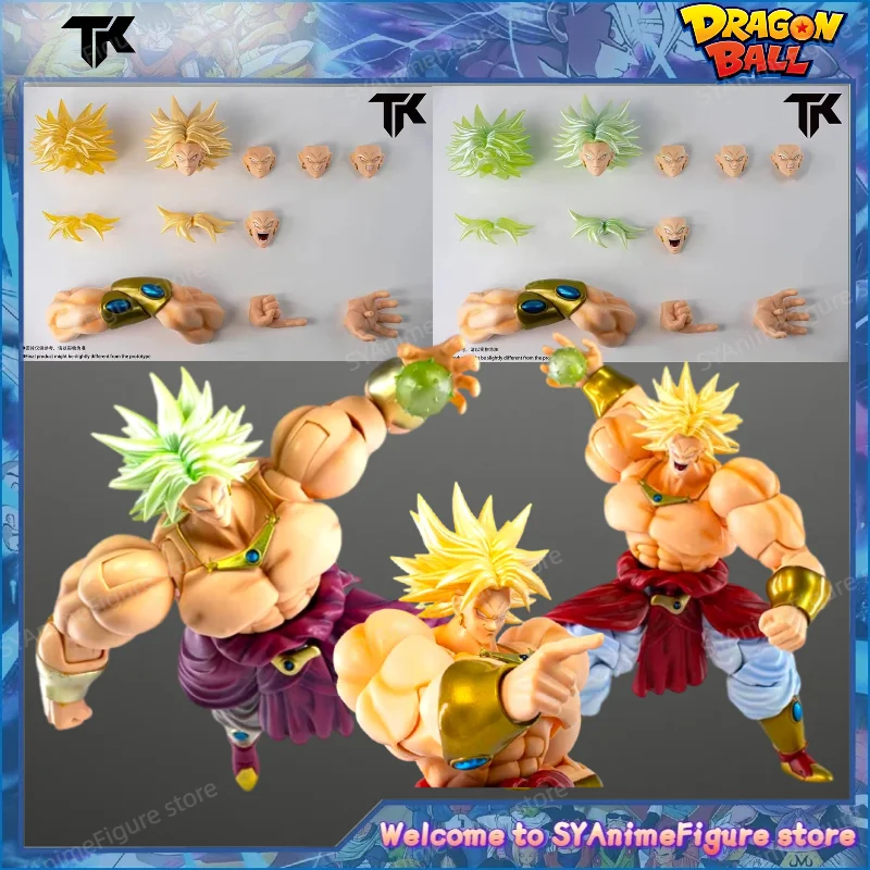 

In Stock TK CUSTOM Dragon Ball Z SHF Super Saiyan SSJ Broly Head Accessories for Demoniacal Fit Action Figure Toy Collection