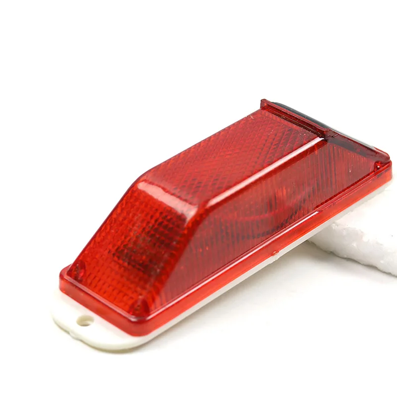Lámpara LED de advertencia estroboscópica Solar para coche, Chip de Control de puente recargable, conducción nocturna, luz de precaución de