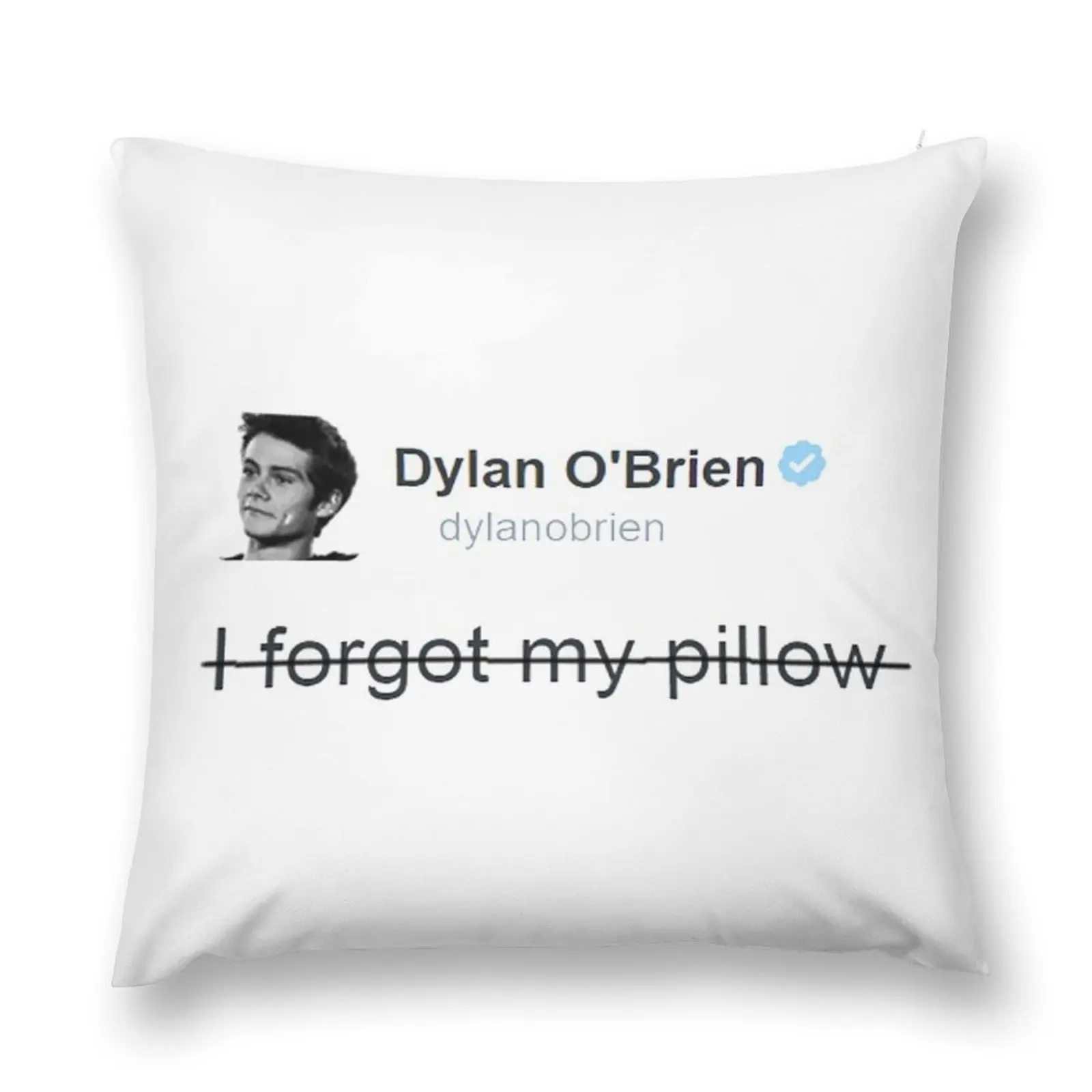 

Teen Wolf - Dylan O'Brien - Pillow Throw Pillow covers for pillows Luxury Pillow Case