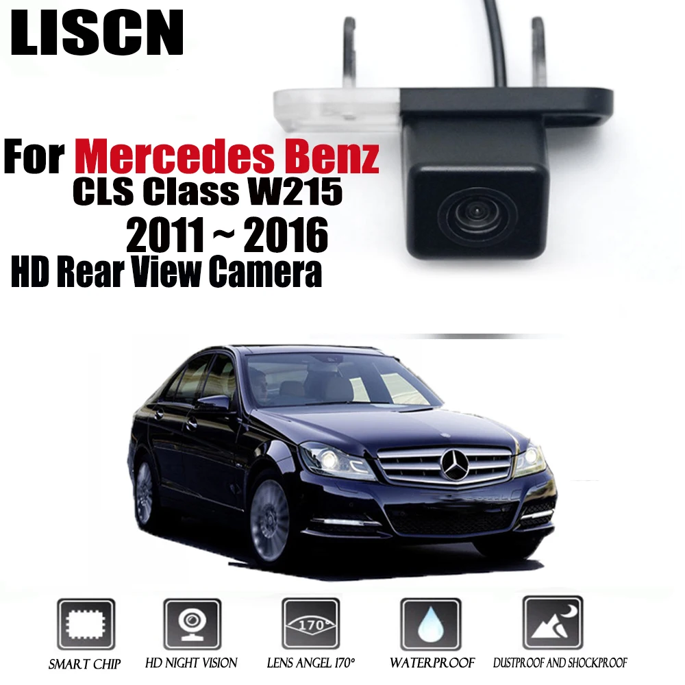 Car Rearview Camera For Mercedes Benz CL Class W215 1999 ~ 2006 Backup Parking Rear View Camera / license plat Camera