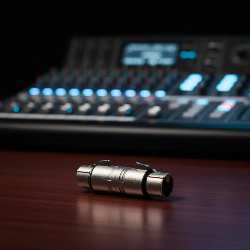 3 Pin XLR Female to Female Adapter Audio Connector Barrel Extension for Microphone Studio Sound Mixing Events