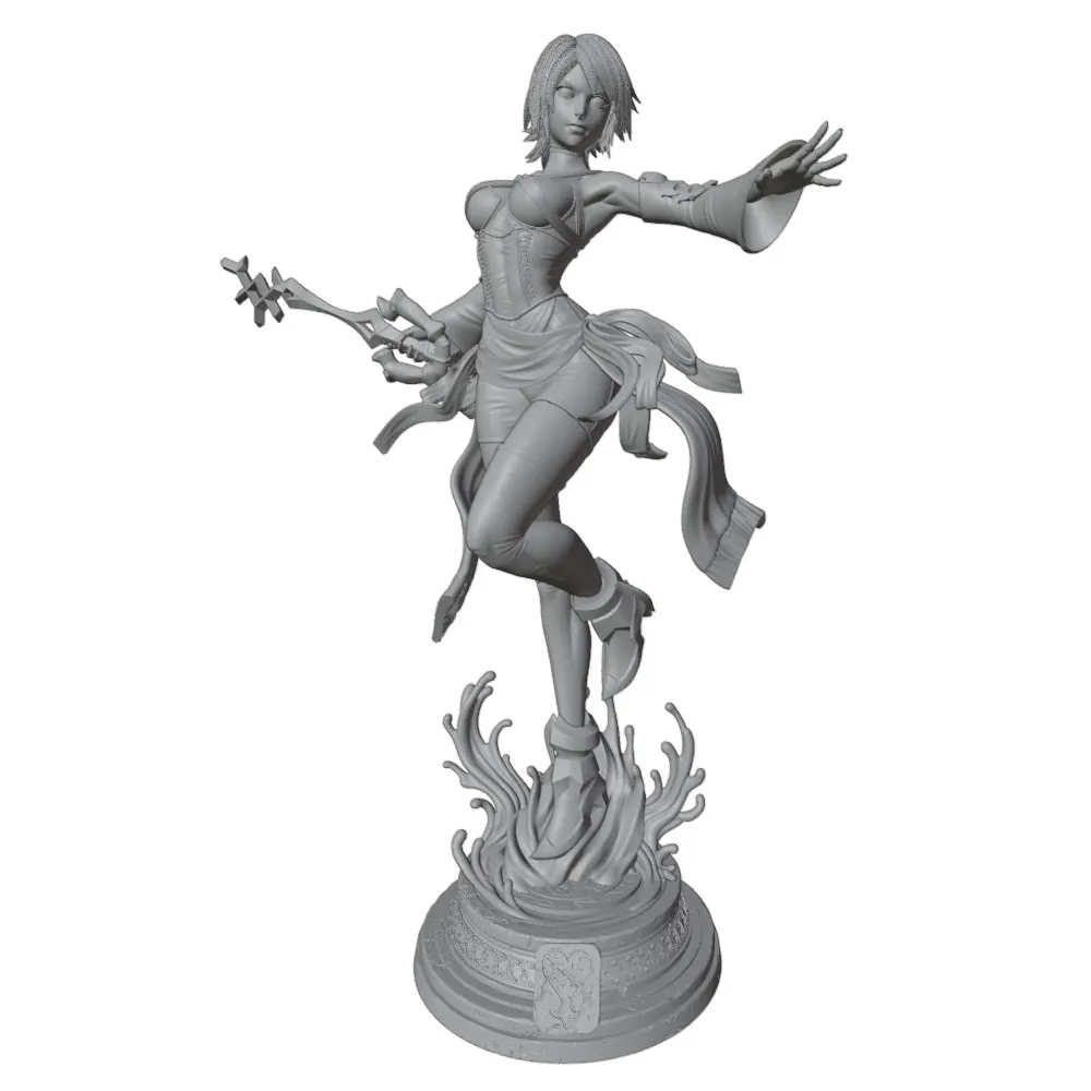 75mm --250mm Sexy Girl Resin Model Kits GK Miniature 3D Printed Gray Model Figurine DIY Doll Model Unassembled And Unpainted