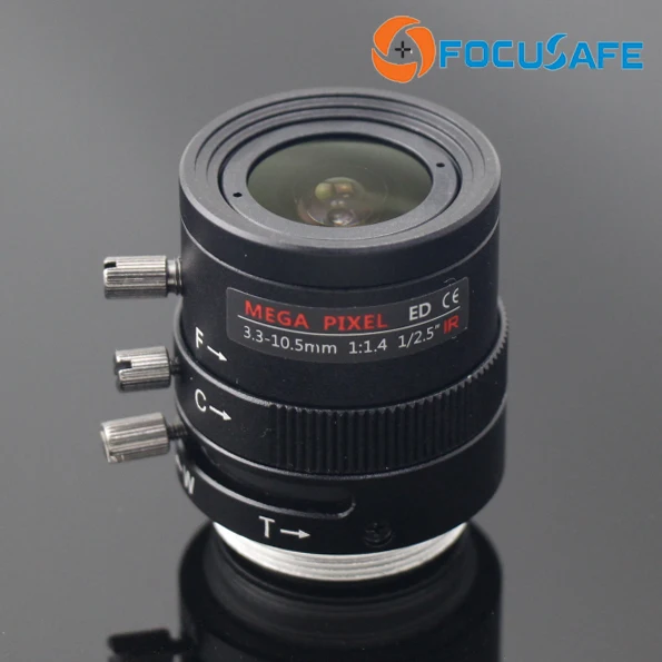 Cctv Lens 3 Megapixel Manual Iris Lens 2.8-12mm with 1/2.7
